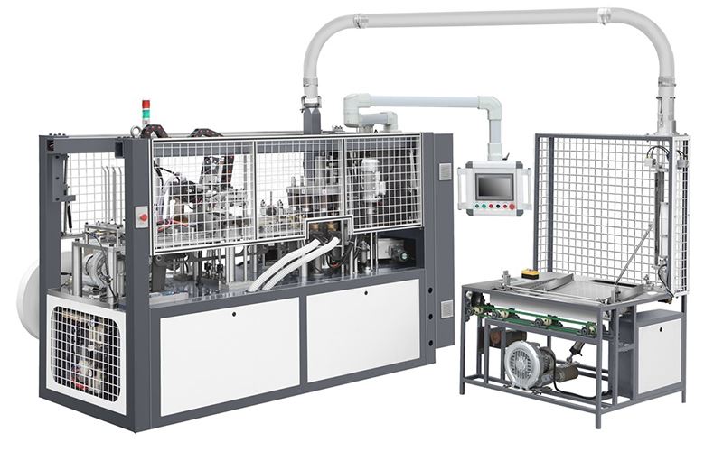 Среднескоростная машина для производства бумажных стаканчиков, JBZ-12D