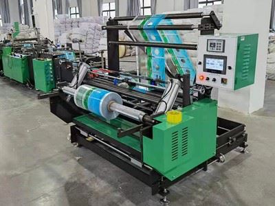 Высокоскоростная машина для производства пакетов с боковым запечатыванием с блоком термической резки DRQ-C700