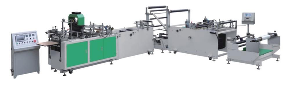 Машина для изготовления мешочных фильтров из нетканых материалов, DRQ400
